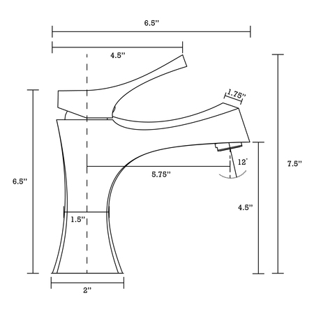 American Imaginations 18.25" W, Undermount Sink Set AI-26723